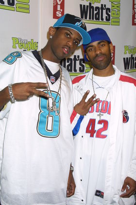 Fabolous and DJ Clue arriving to the 3rd Annual Teen People Whats Next Issue Celebration at the Hammerstein Ballroom in New York City on November 14 2001.||Manhattan New York||PhotoÂ Matt Baron/BEI