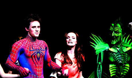 'Spider-Man Turn Off The Dark' Musical Resumes Preview Performances at Foxwoods Theatre, New York, America - 12 May 2011