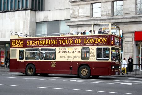 London Open Top Sightseeing Bus Editorial Stock Photo - Stock Image ...