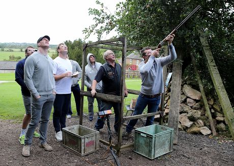 2015 Rugby World Cup, Ireland Rugby Down Day, Doveridge Clay Pigeon Shooting Centre, Derbyshire, England - 24 Sep 2015