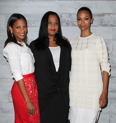 Zoe Saldana Sisters Editorial Stock Photo - Stock Image | Shutterstock