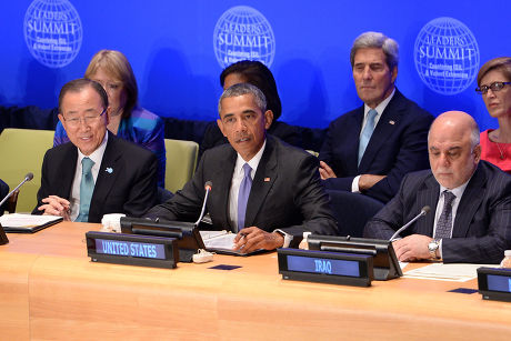 Leader's Summit on Countering ISIL and Violent Extremism, New York, America - 29 Sep 2015