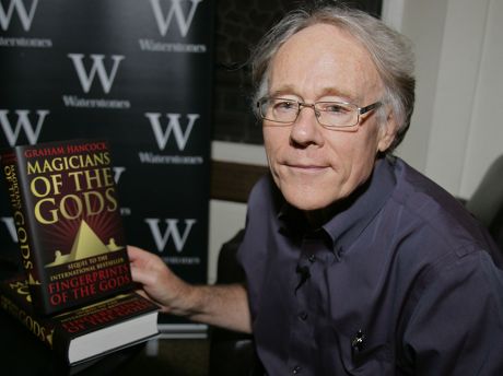 Graham Hancock 'Magicians of the Gods' book signing, Reading, Britain - 29 Sep 2015