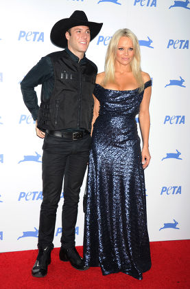 Luke Gilford and Pamela Anderson