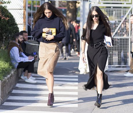 Street Style, Spring Summer 2016, Paris Fashion Week, France - 01 Oct 2015