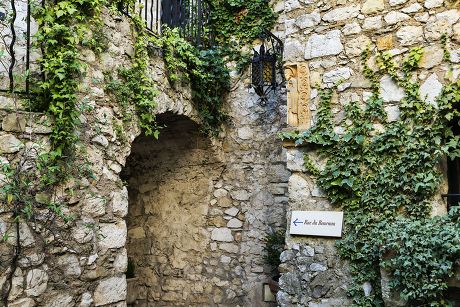 Medieval Architecture Eze Cote Dazur France Editorial Stock Photo