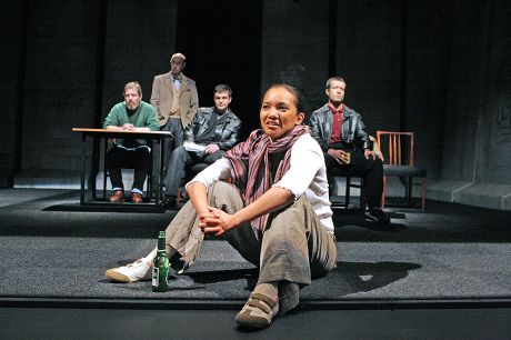 'TALKING TO TERRORISTS' PLAY, OUT OF JOINT THEATRE COMPANY, OXFORD PLAYHOUSE, OXFORD, BRITAIN - 27 APR 2005