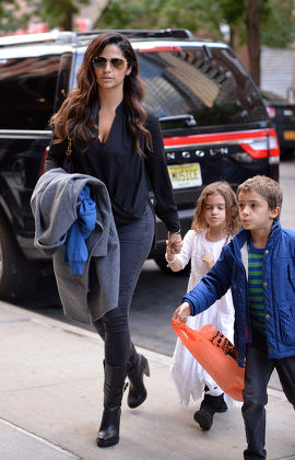 Matthew McConaughey and Camila Alves out and about, New York, America - 05 Oct 2015