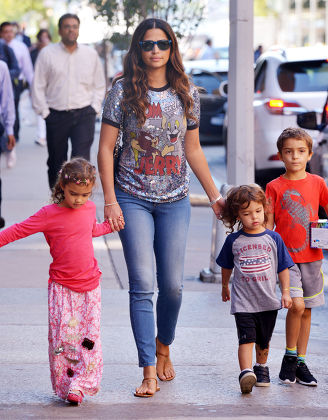 Camila Alves out and about, New York, America - 07 Oct 2015