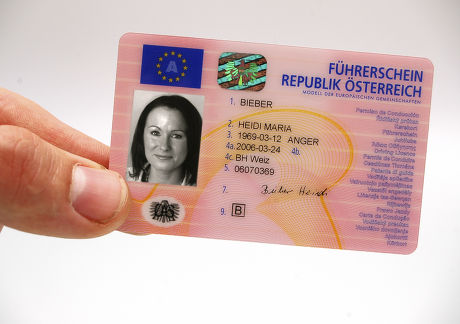 Austrian Eudriving Licence Editorial Stock Photo - Stock Image |  Shutterstock Editorial