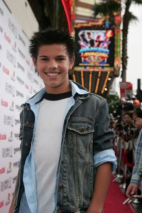 Taylor Lautner Cayden Boyd Taylor Dooley Editorial Stock Photo - Stock