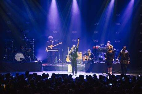 Kwabs in concert, Roundhouse, London, Britain - 17 Oct 2015