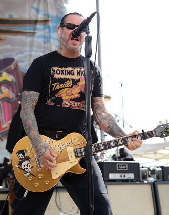 Social Distortion Mike Ness Editorial Stock Photo - Stock Image