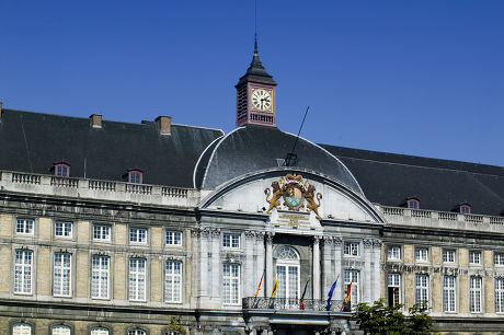Place Saintlambert Palais Des Princeseveques Episcopal Editorial Stock ...