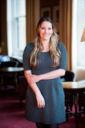 Laura Bates, feminist writer, at the Oxford Union, Oxford, Britain - 20 Oct 2015