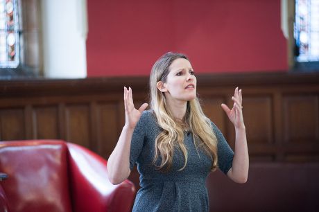 Laura Bates, feminist writer, at the Oxford Union, Oxford, Britain - 20 Oct 2015