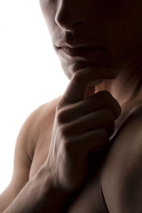 Model Released Naked Torso Chin Man Editorial Stock Photo Stock Image Shutterstock