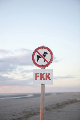 Dogs Not Permitted On Beach Prohibition Editorial Stock Photo - Stock
