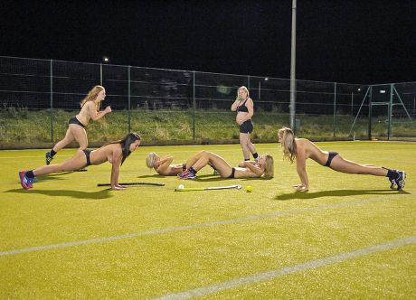 13 Women hockey players pose naked for charity calendar, Lytham St