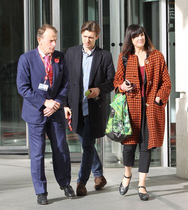 Celebrities leaving BBC House, London Britain - 25 Oct 2015