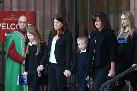 Howard Kendall funeral at Liverpool Anglican Cathedral, Liverpool, Britain - 29 Oct 2015