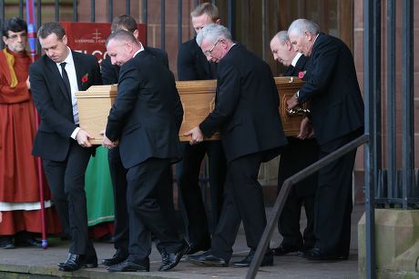 Howard Kendall funeral at Liverpool Anglican Cathedral, Liverpool, Britain - 29 Oct 2015