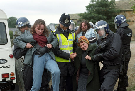 'Emmerdale' Siege at The Dingles. TV Programme. - 24 Oct 1995