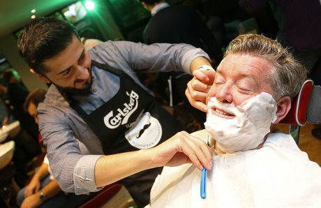 Carlsberg's grooming range raise money for the Movember foundation, London, Britain - 30 Oct 2015