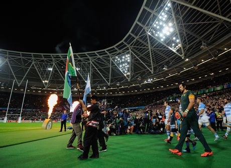 IRB Rugby World Cup 2015 Bronze Final South Africa v Argentina Queen Elizabeth Olympic Park, London, United Kingdom - 30 Oct 2015