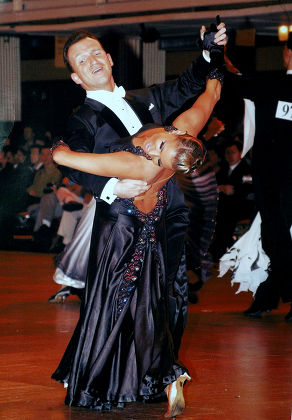 Ballroom dancers Bruce Lait and Crystal Main