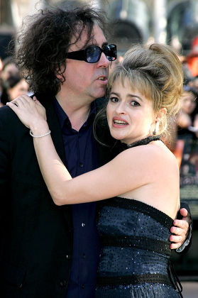 Tim Burton Helena Bonham Carter Editorial Stock Photo - Stock Image