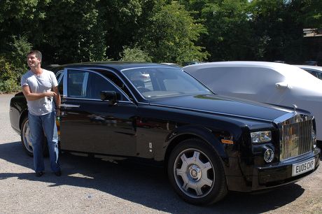 Simon Cowell His New Rolls Royce Editorial Stock Photo - Stock Image ...