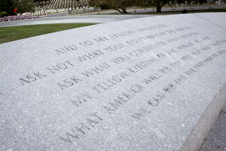 Words His 1961 Ask Not Speech Editorial Stock Photo - Stock Image ...