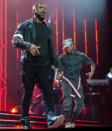 Usher in concert at The O2 Arena in London, Britain - 26 Mar 2015
