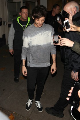 Louis Tomlinson Leaving Madia Vale Studios Editorial Stock Photo ...