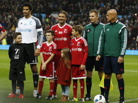 David Beckham's UNICEF Charity Football Match, Old Trafford, Manchester, Britian - 14 Nov 2015