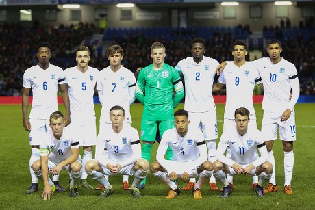 England U21 Team Before Uefa European Editorial Stock Photo - Stock ...