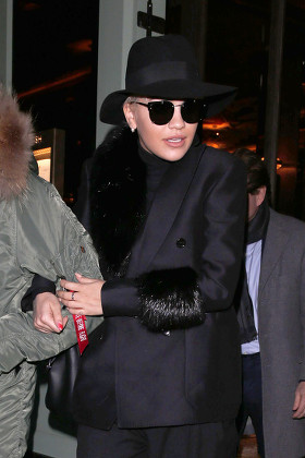 Rita Ora Leaves Sexy Fish Restaurant Editorial Stock Photo - Stock