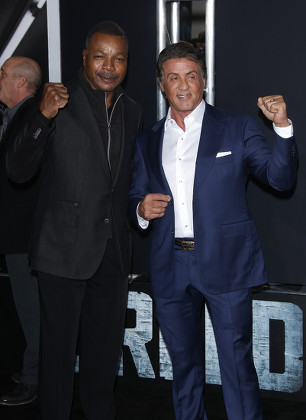 Carl Weathers Sylvester Stallone Editorial Stock Photo - Stock Image ...