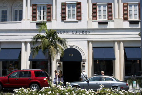 Ralph Lauren On Rodeo Drive Beverly Editorial Stock Photo - Stock Image ...