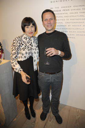 Monique Pean Celebrates Wallpaper Design Award With David Adjaye and Hikari Yokoyama, London, Britain - 24 Nov 2015