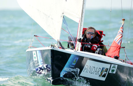 Hilary Lister Quadriplegic Sailor Kent Becomes Editorial Stock Photo ...