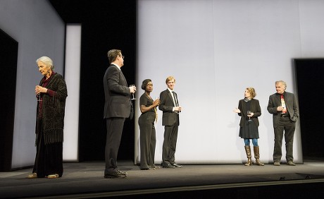 'Here We Go' Play by Caryl Churchill performed in the Lyttelton Theatre at the Royal National Theatre, London, UK, 26 Nov 2015