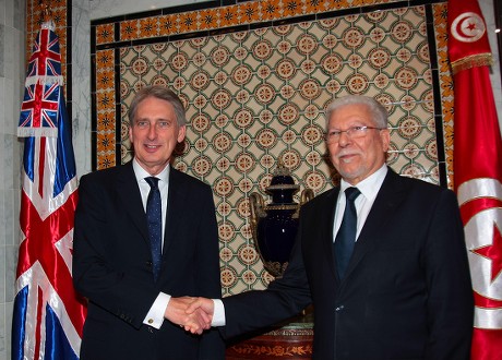 Foreign Secretary Philip Hammond visit to Tunis, Tunisia - 27 Nov 2015