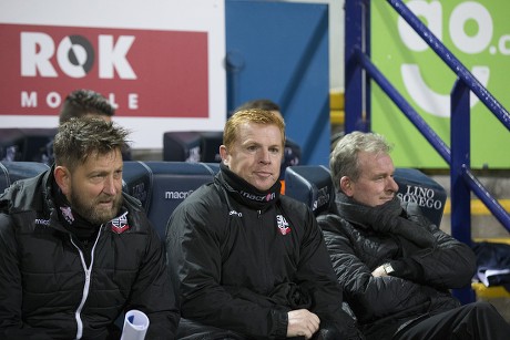 Bolton Wanderers Manager Neil Lennon During Editorial Stock Photo ...