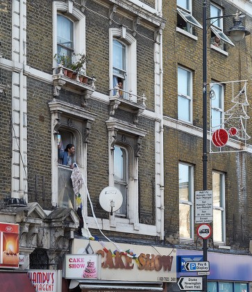 Stoke Newington High Street Closed By Editorial Stock Photo