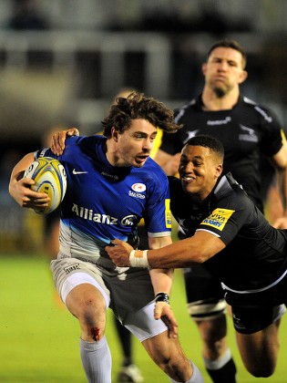 Ben Ransom Saracens Tackled On Line Editorial Stock Photo - Stock Image ...
