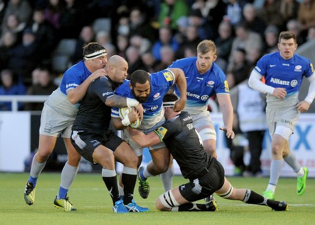 Ben Ransom Saracens Tackled On Line Editorial Stock Photo - Stock Image ...