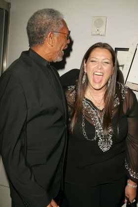 Morgan Freeman Camryn Manheim Editorial Stock Photo - Stock Image