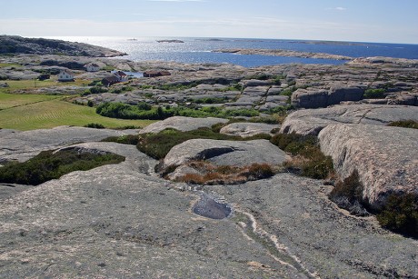 Landscape Granite Rocks Swedish Baltic Sea Editorial Stock Photo ...